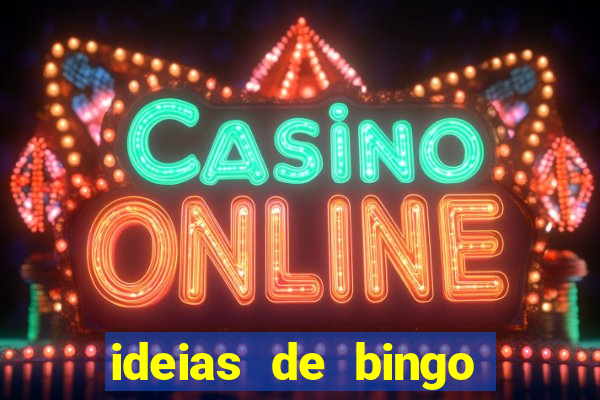 ideias de bingo para o natal